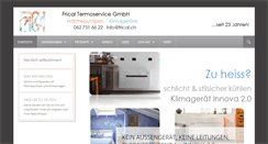 Desktop Screenshot of frical.ch